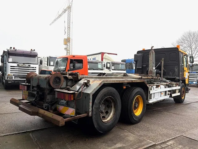 Camion ampliroll Volvo FL 12.380 6x2 A-RIDE (ORIGINAL DUTCH) HOOK-ARM CONTAINER SYSTEM (FULL STEEL SUSPENSION / REDUCTION AXLE / 10 TIRES / 8.000 KG. F