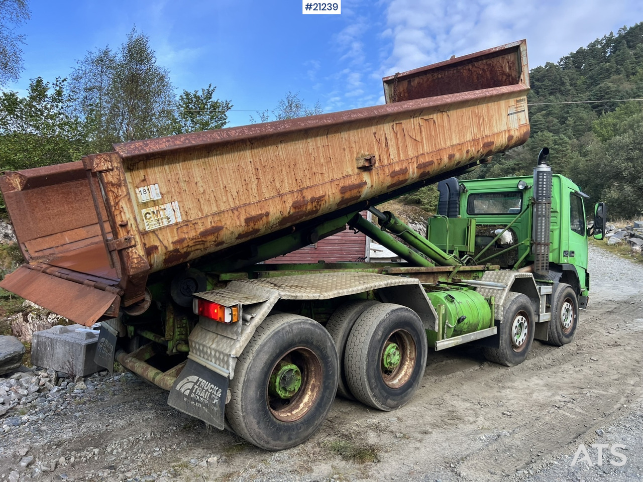 Camion ampliroll Volvo FM12