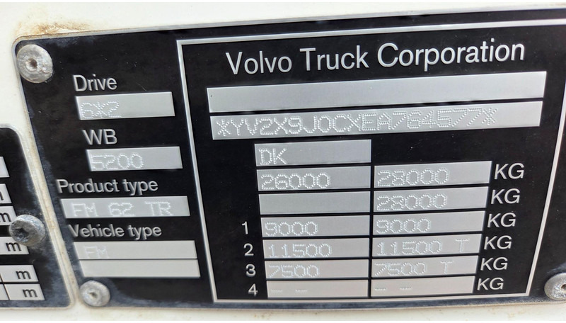Camion ampliroll Volvo FM330 6X2*4