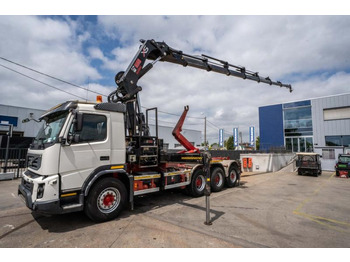 Camion ampliroll Volvo FMX 420 - HIAB 322 E - 7 HIPRO