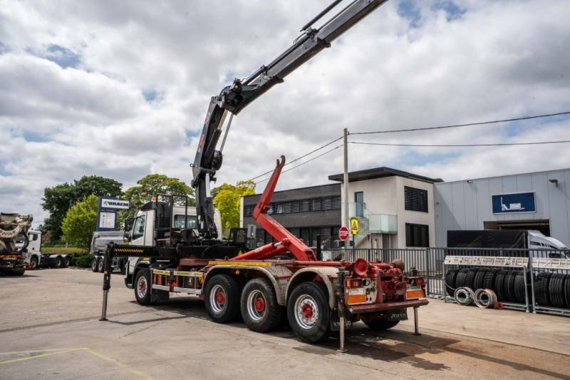 Camion ampliroll Volvo FMX 420 - HIAB 322 E - 7 HIPRO