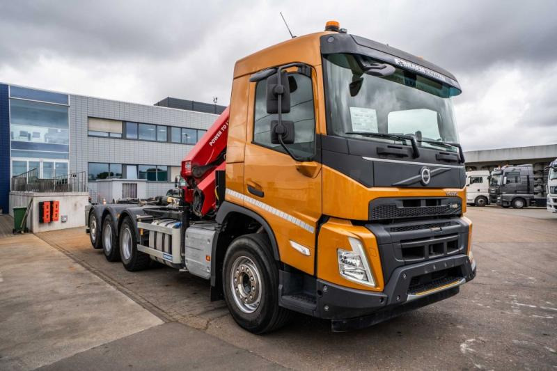 Camion ampliroll Volvo FMX 430-8x4+HMF 2820/6xhydr.
