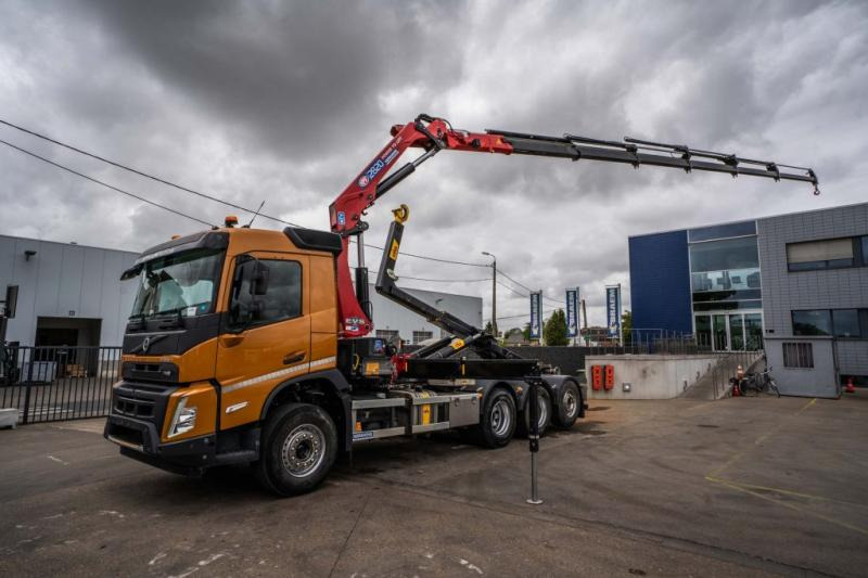 Camion ampliroll Volvo FMX 430-8x4+HMF 2820/6xhydr.