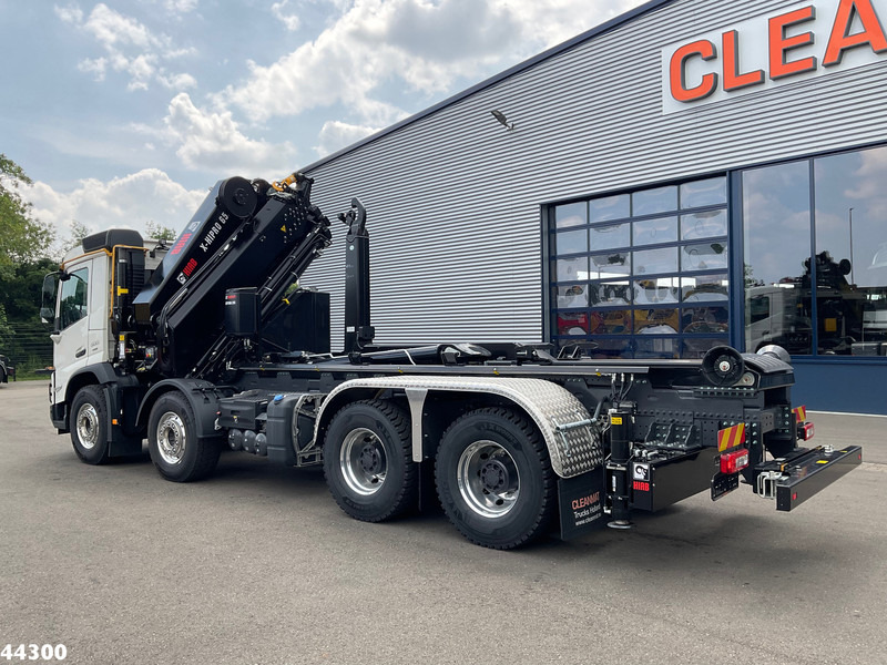 Camion ampliroll Volvo FMX 500 8x4 Euro 6 Hiab 65 Tonmeter laadkraan + Multilift 25 Ton haakarmsysteem NEW AND UNUSED!