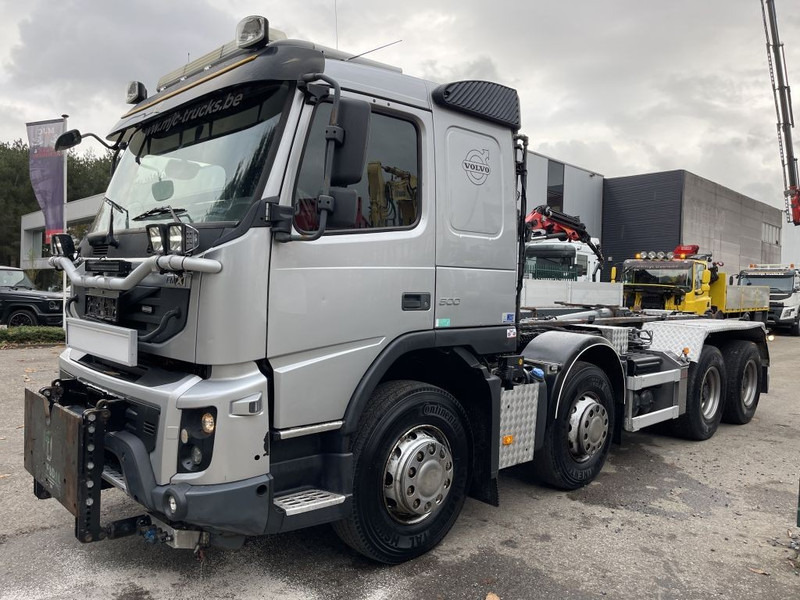 Camion ampliroll Volvo FMX 500 8x4 RETARDER - HAAKSYSTEEM / HOOKSYSTEM / ROLL-OFF / ABROLLKIPPER / GANCHO - 369.000km - HUB REDUCTION
