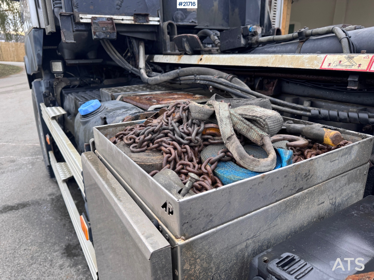 Camion ampliroll Volvo FMX 540 Krokbil - HIAB 24T Krok - Tridem