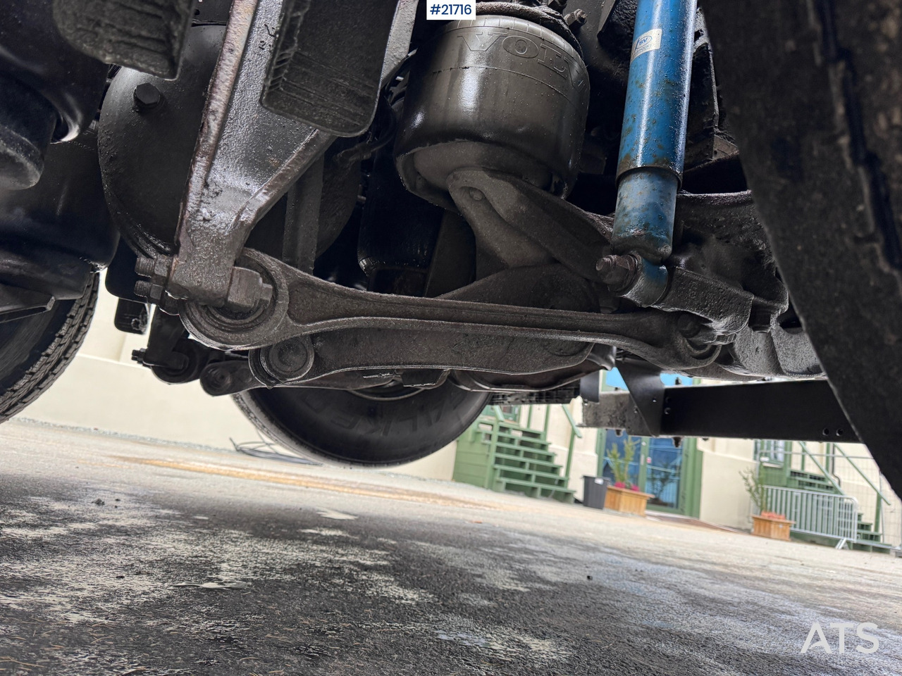 Camion ampliroll Volvo FMX 540 Krokbil - HIAB 24T Krok - Tridem