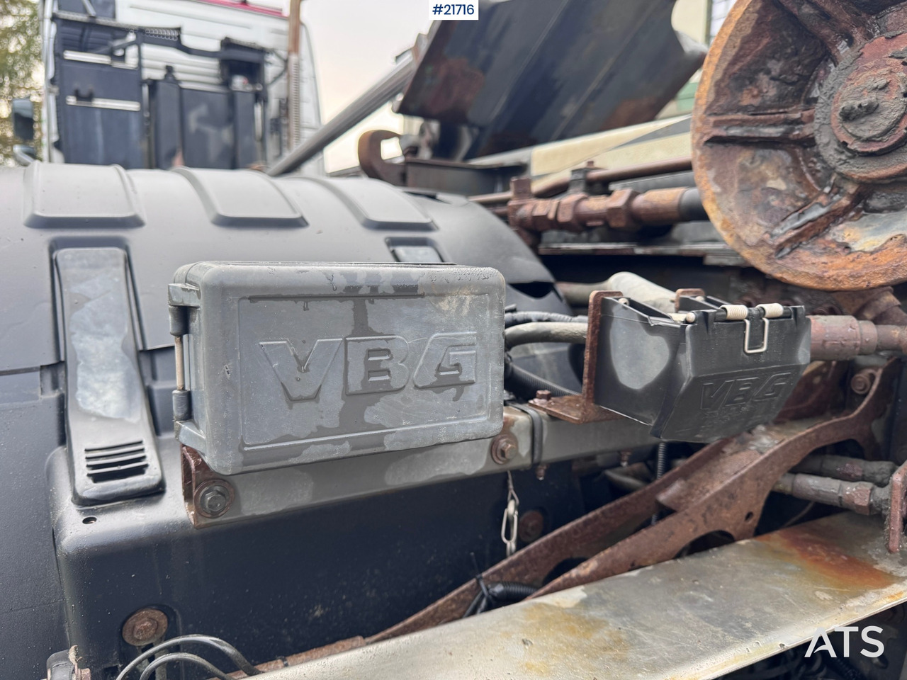 Camion ampliroll Volvo FMX 540 Krokbil - HIAB 24T Krok - Tridem