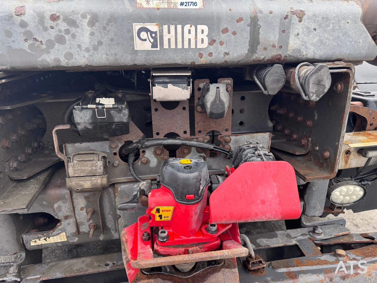 Camion ampliroll Volvo FMX 540 Krokbil - HIAB 24T Krok - Tridem