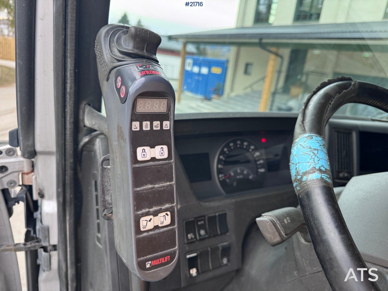 Camion ampliroll Volvo FMX 540 Krokbil - HIAB 24T Krok - Tridem