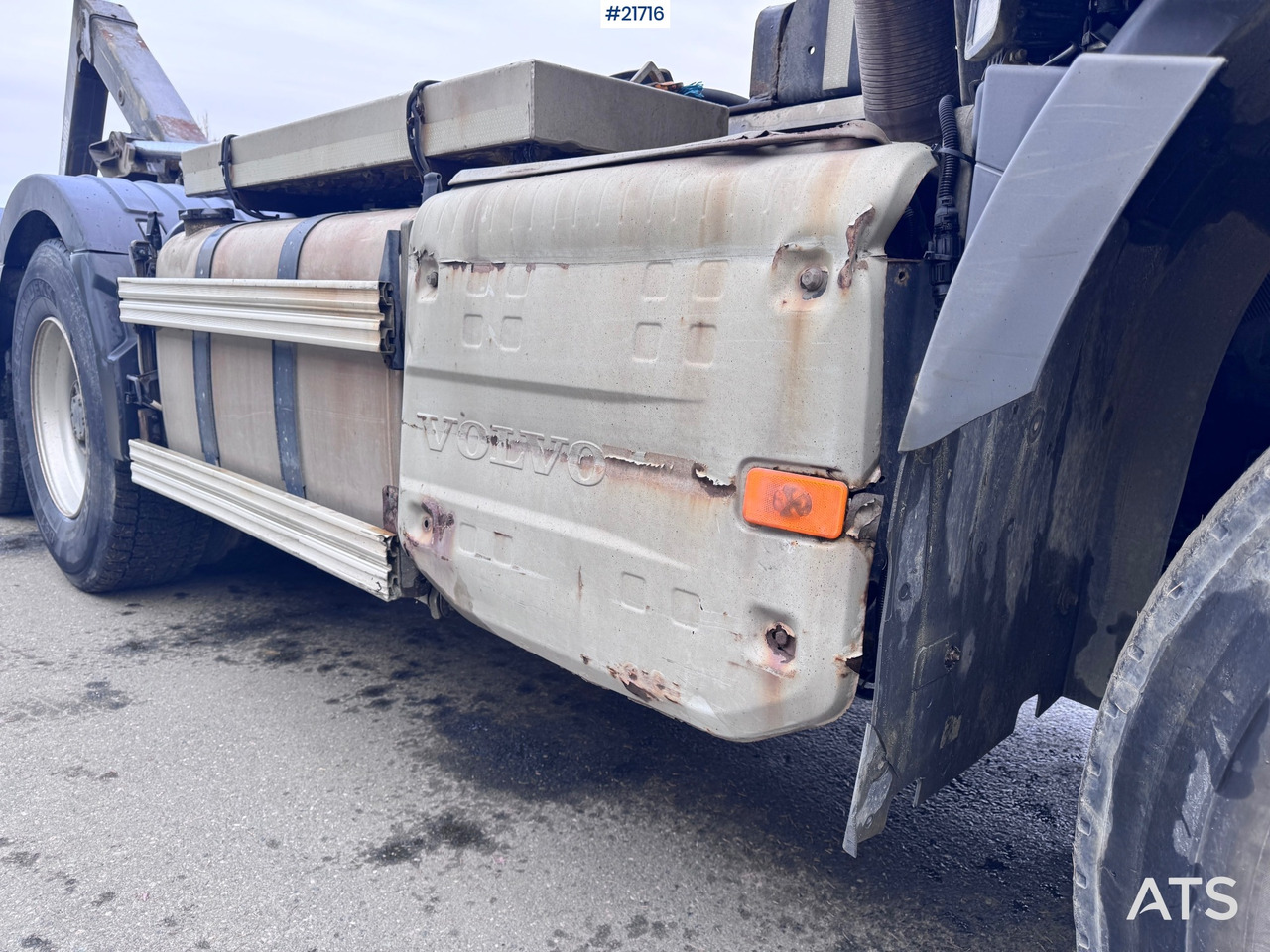 Camion ampliroll Volvo FMX 540 Krokbil - HIAB 24T Krok - Tridem