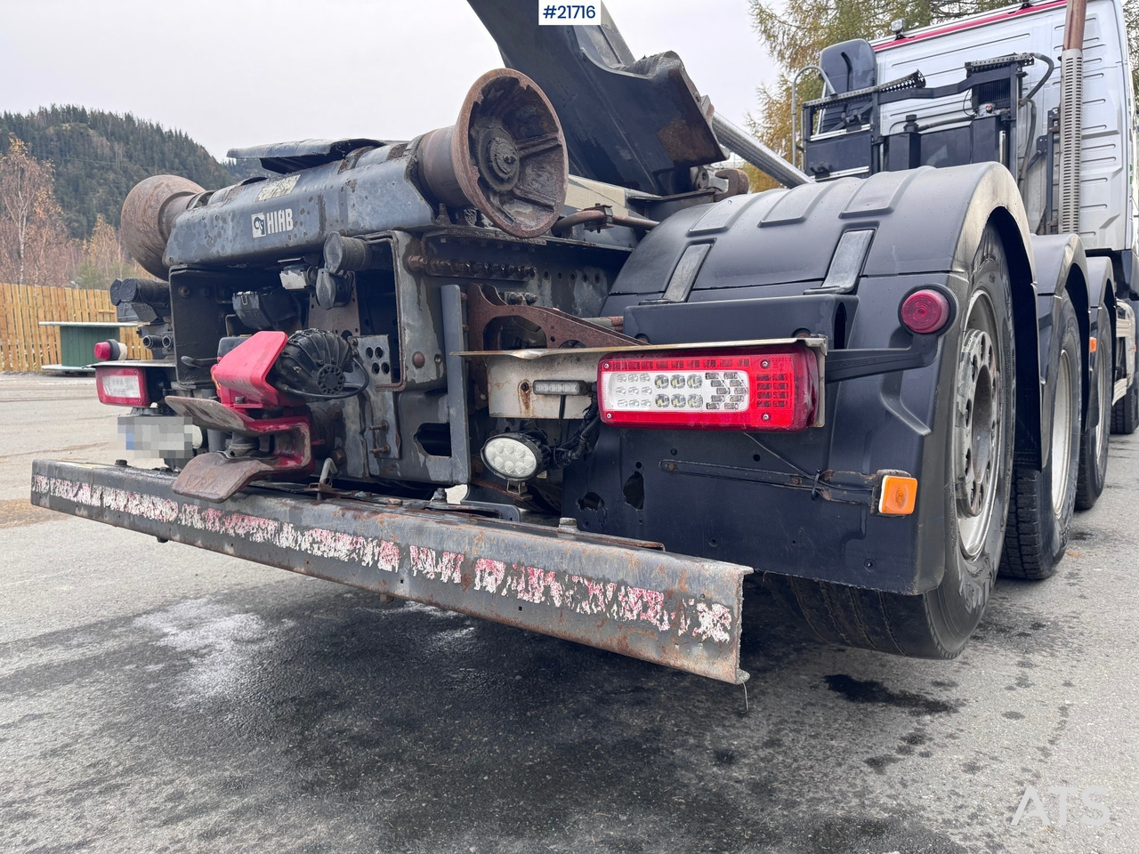 Camion ampliroll Volvo FMX 540 Krokbil - HIAB 24T Krok - Tridem