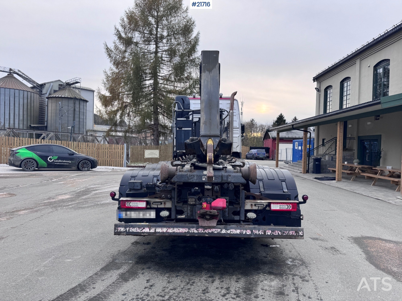 Camion ampliroll Volvo FMX 540 Krokbil - HIAB 24T Krok - Tridem