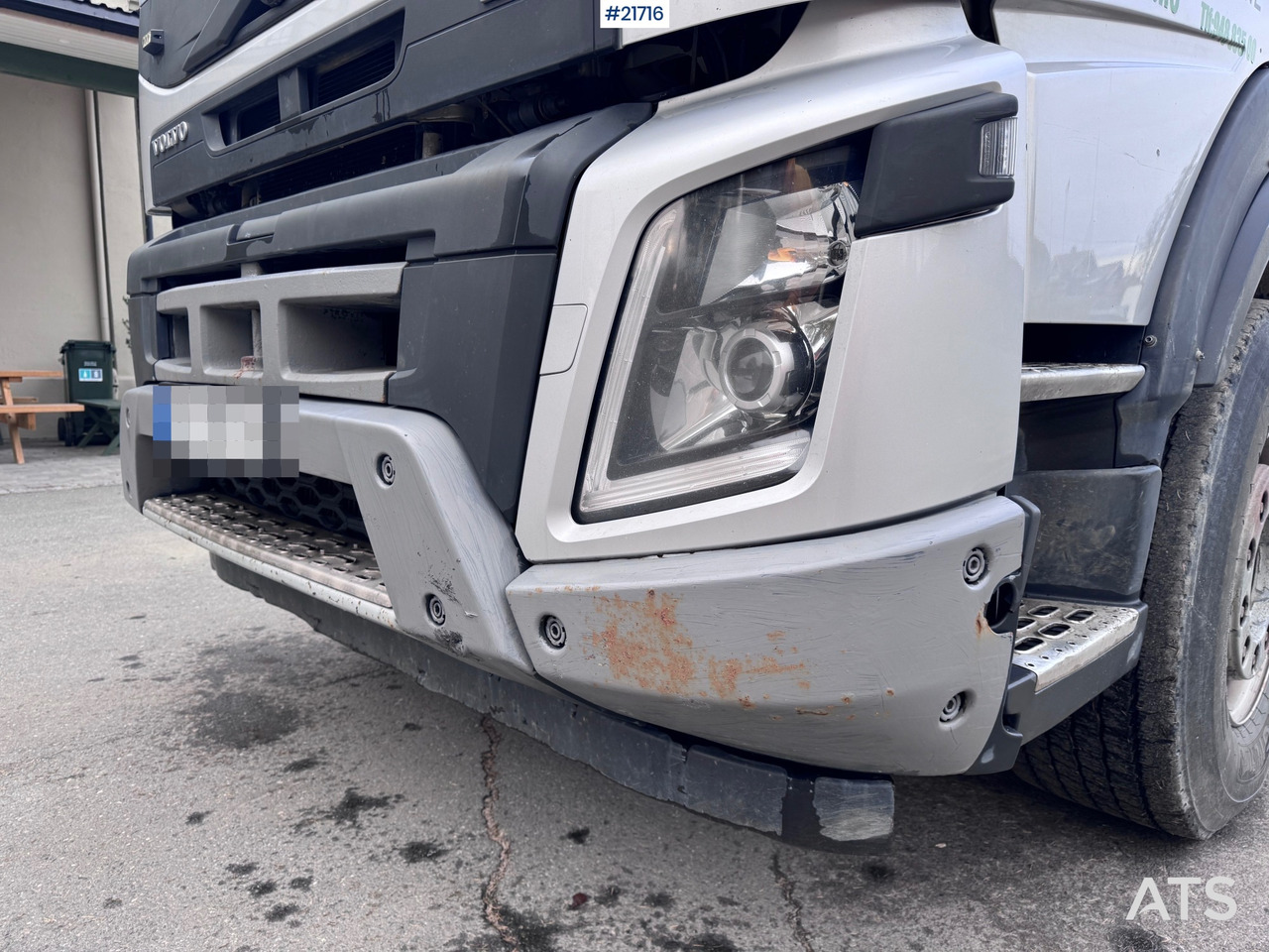 Camion ampliroll Volvo FMX 540 Krokbil - HIAB 24T Krok - Tridem