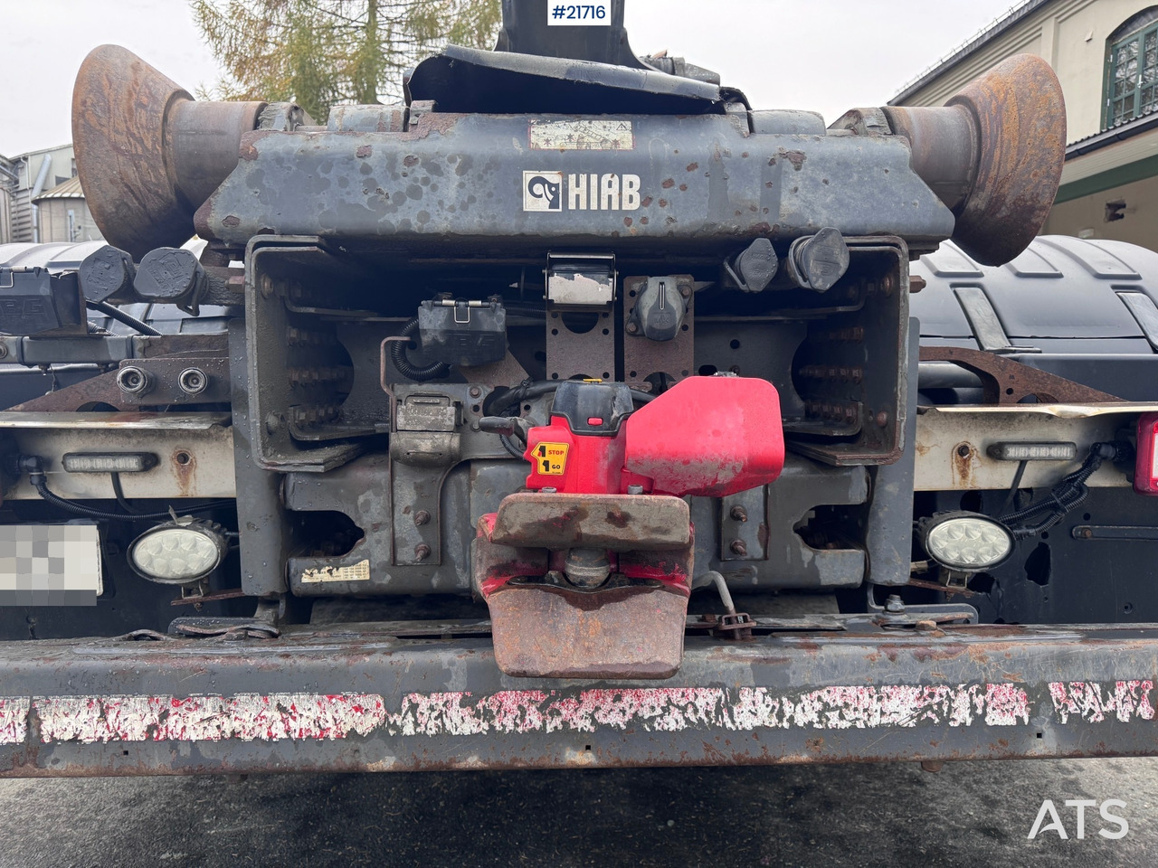 Camion ampliroll Volvo FMX 540 Krokbil - HIAB 24T Krok - Tridem