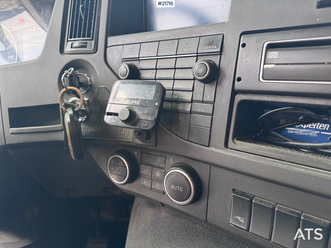 Camion ampliroll Volvo FMX 540 Krokbil - HIAB 24T Krok - Tridem