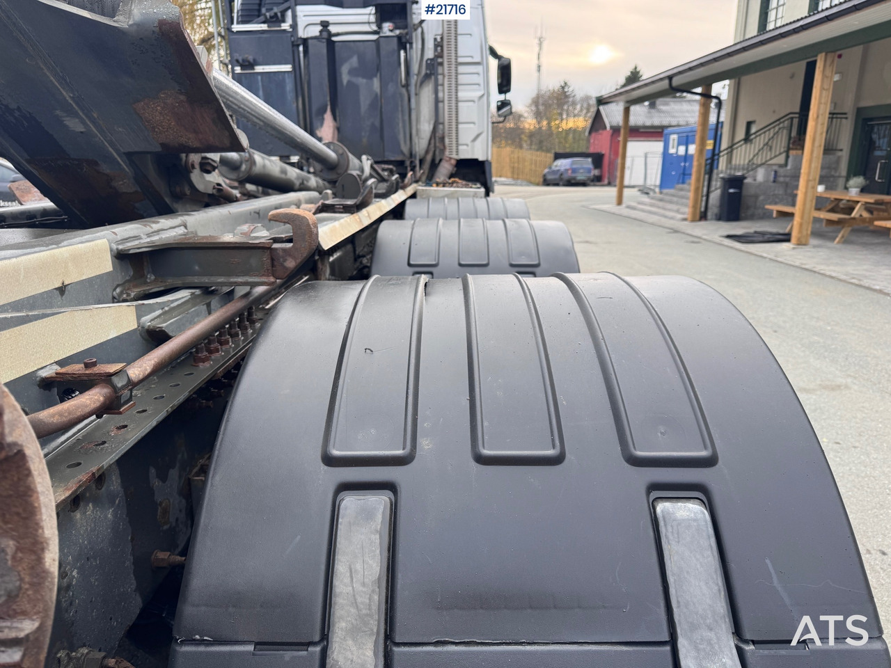 Camion ampliroll Volvo FMX 540 Krokbil - HIAB 24T Krok - Tridem