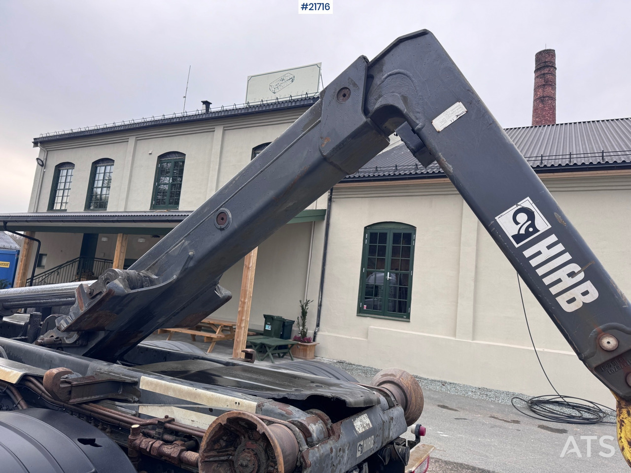 Camion ampliroll Volvo FMX 540 Krokbil - HIAB 24T Krok - Tridem