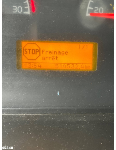 Camion ampliroll Volvo FM 340 6x4 Fassi 19 Tonmeter laadkraan