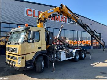 Camion ampliroll Volvo FM 400 6x4 Effer 30 Tonmeter laadkraan