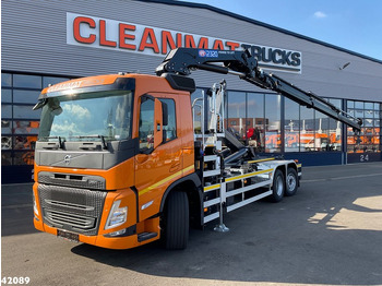 Camion ampliroll Volvo FM 430 HMF 23 ton/meter laadkraan