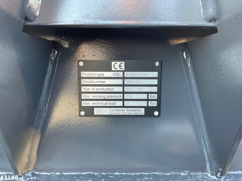 Camion ampliroll Volvo FM 430 VDL 21 Ton haakarmsysteem