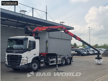 Camion ampliroll Volvo FM 460 6X2 Palfinger Q150Z96 Epsilon Kran + PHT20SLD5 hooklift VEB Euro 6