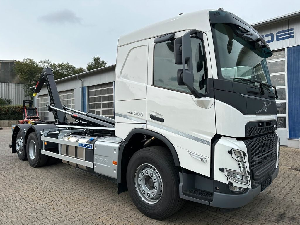 Camion ampliroll Volvo FM 500 Abrollkipper Hiab Multilift