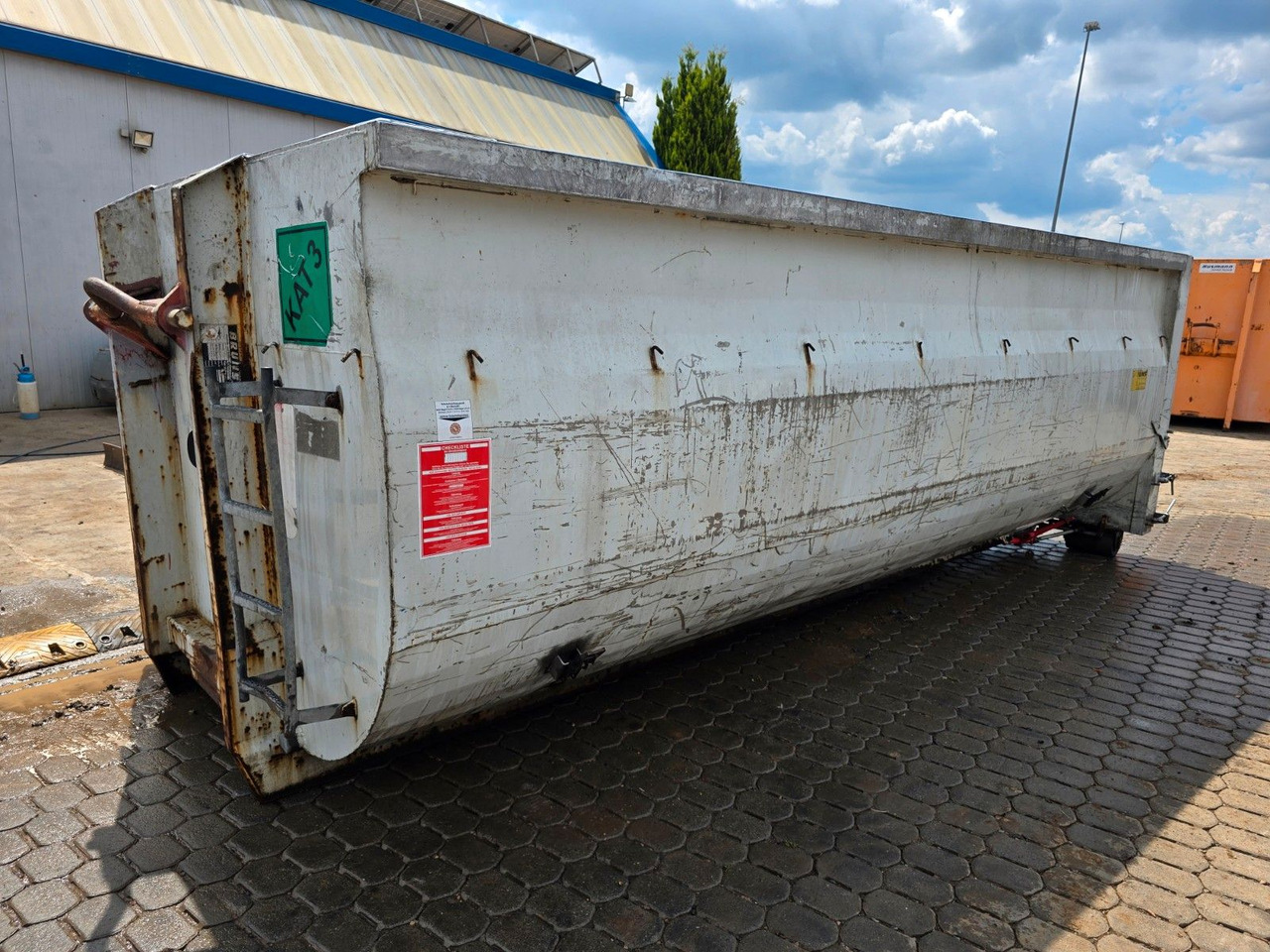 Camion ampliroll abrollcontainer edelstahlcontainer Container