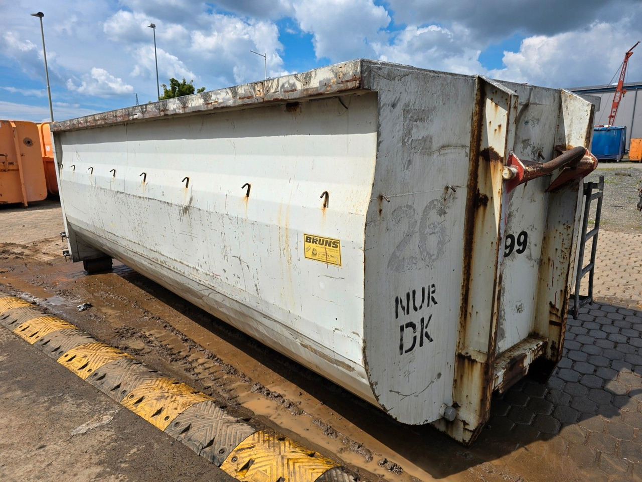 Camion ampliroll abrollcontainer edelstahlcontainer Container
