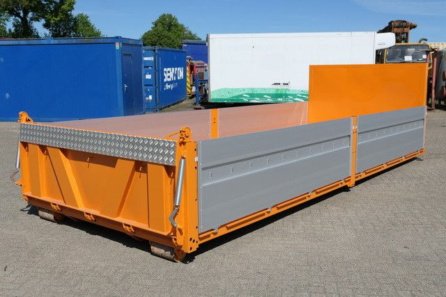 Camion ampliroll alga, Abrollcontainer, Bordwände, Pendelklappe