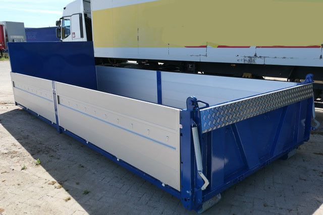 Camion ampliroll alga, Abrollcontainer, Pritsche, 13m³, Bordwände