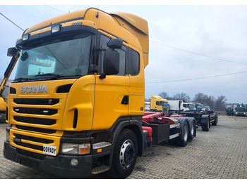 Camion ampliroll scania Scania B6X2