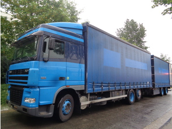 Camion bâche DAF XF95-380 6X2