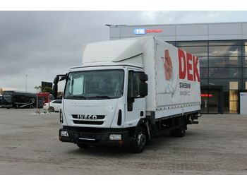 Camion bâche Iveco ML 75E18, HYDRAULIC LIFT