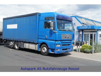 Camion bâche MAN TGA 26.480 Pritsche + Plane Liftachse Klima
