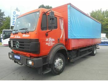 Camion bâche Mercedes-Benz 1824L AHK Luftfeder
