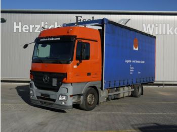 Camion bâche Mercedes-Benz 1841 LL Jumbo, Klima, Retarder, Edscha
