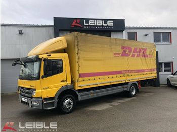Camion bâche Mercedes-Benz Atego 1222 L / Dautel LBW / Klima