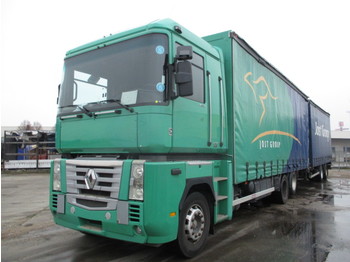 Camion bâche Renault MAGNUM 460 DXI RETARDER