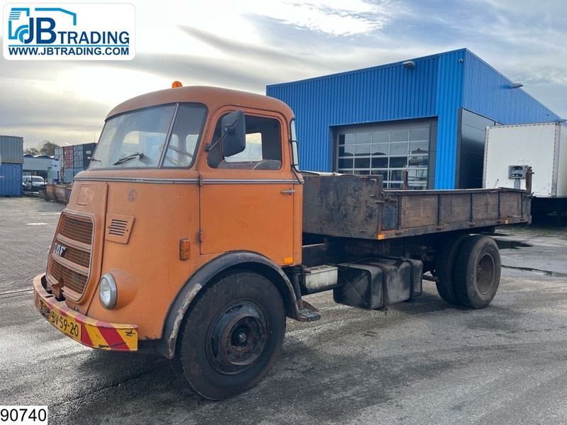 Camion benne DAF A1600 Manual, Steel suspension, PTO