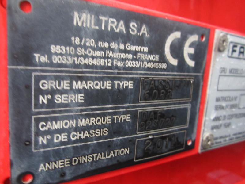 Camion benne DAF CF85 410