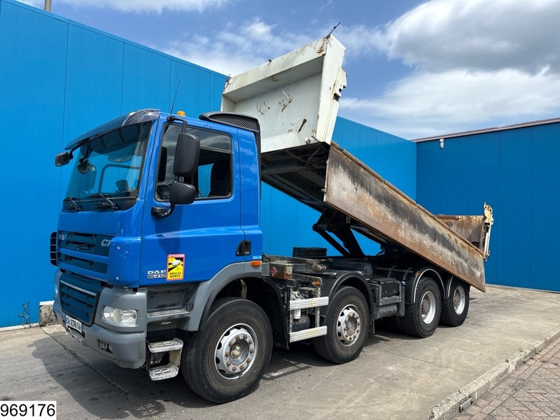 Camion benne DAF CF 410 8x4, EURO 5, Manual, Steel