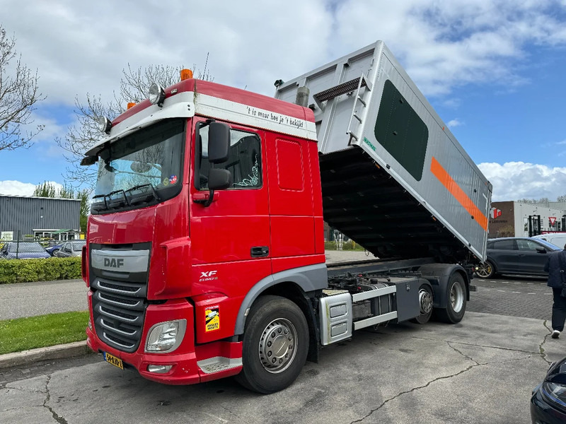 Camion benne DAF XF 460 6X2 EURO 6 + BULTHUIS TIPPER