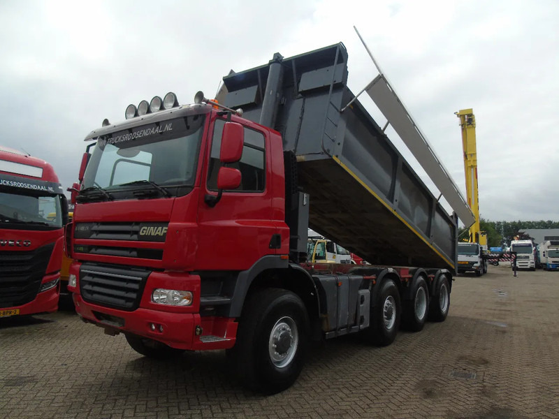 Camion benne Ginaf X 4446 TS + 8x8 + euro 5