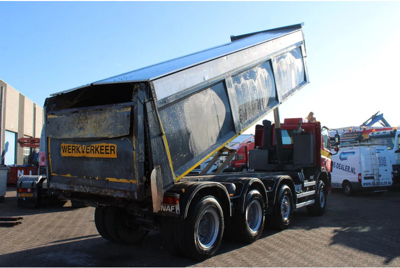 Camion benne Ginaf X 4446 TS + EURO 5 + TIPPER + 8X8