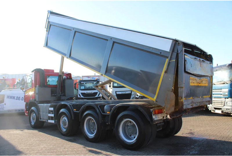 Camion benne Ginaf X 4446 TS + EURO 5 + TIPPER + 8X8