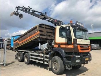 Camion benne IVECO Trakker 410 6x6 Darus Billencs Bordmatic