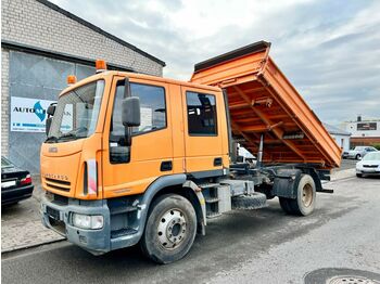 Camion benne Iveco EuroCargo 120E18 Meiller 3 S. Kipper Doka