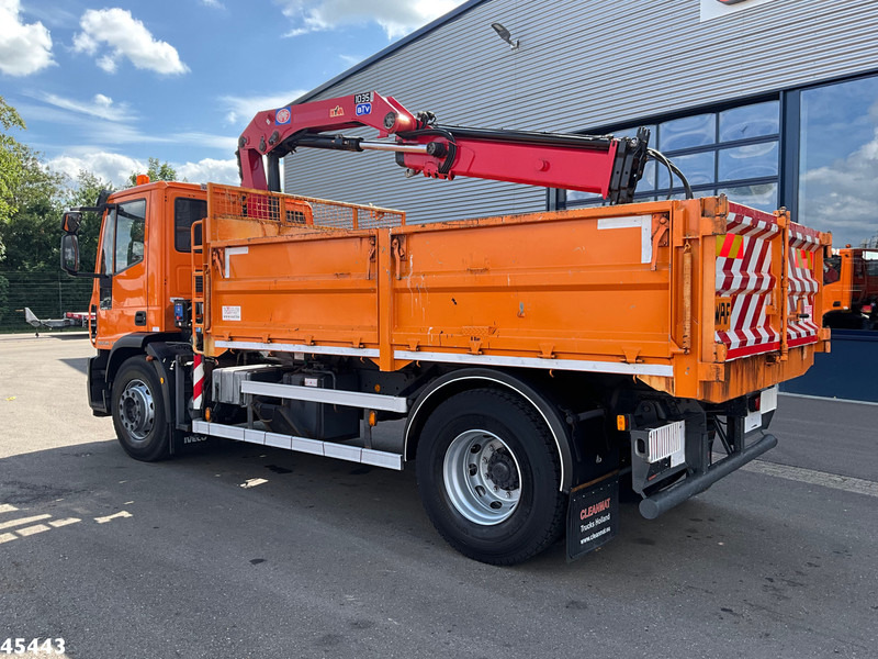 Camion benne Iveco ML190EL25 HMF 10 Tonmeter laadkraan Just 73.307 km!